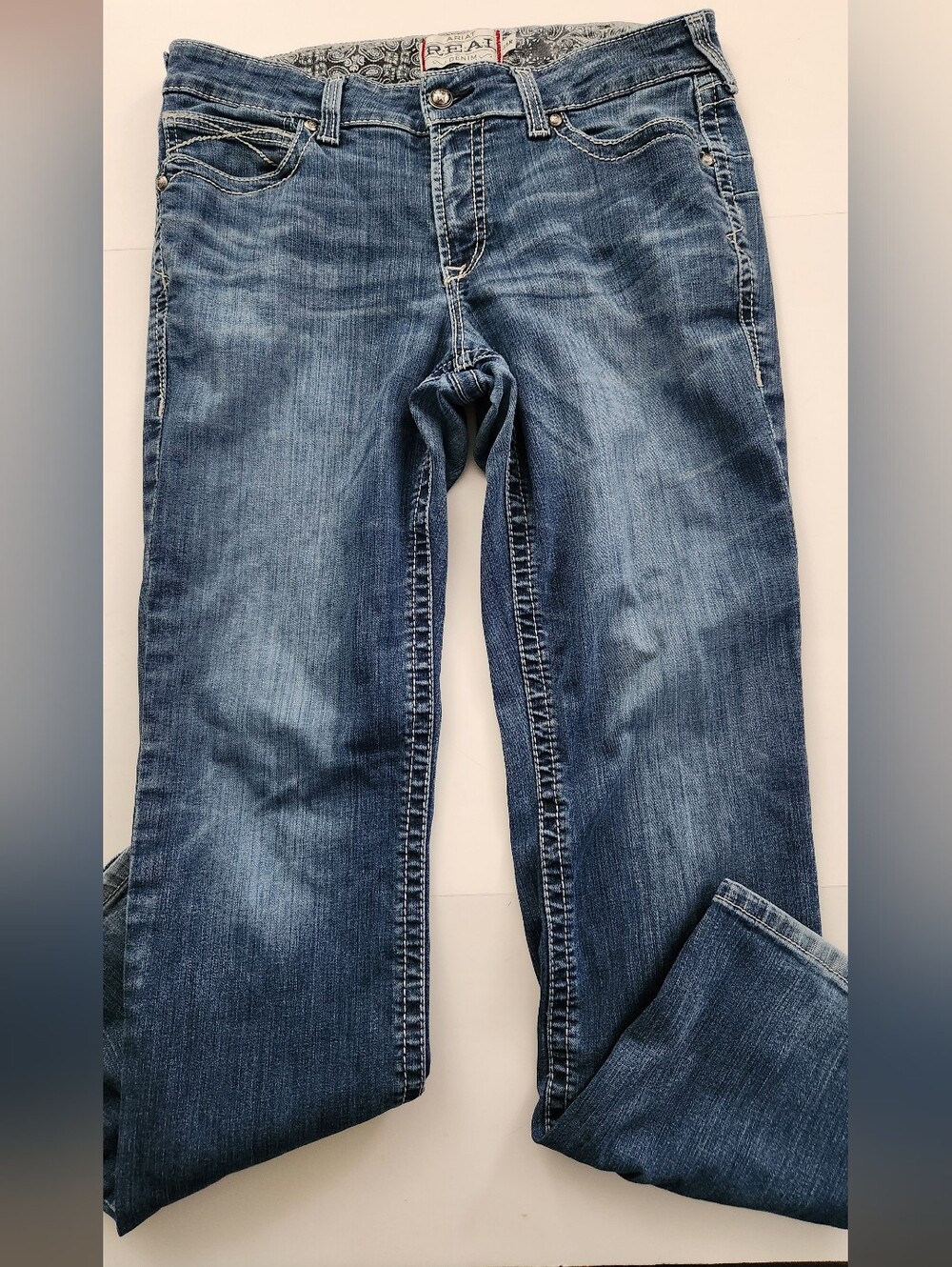 Ariat REAL 33x31 Performance Straight Stretch Women's Jeans 10017217